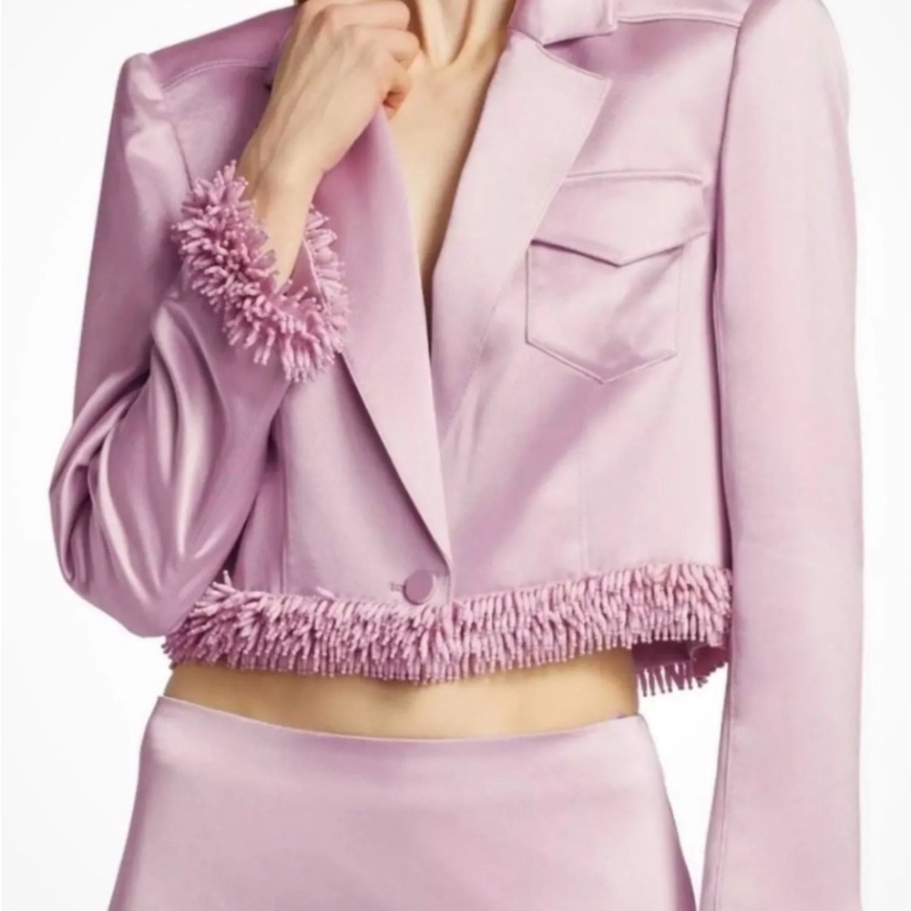 Cinq a Sept Ida Elegant Pink Women's Blazer Size 4